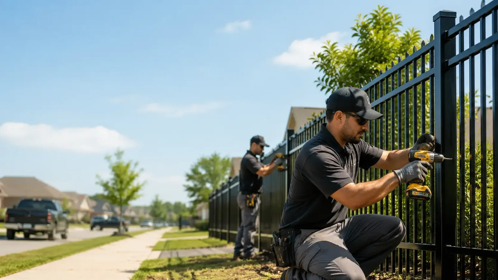 Metal Fence Installation in Spartansburg, PA